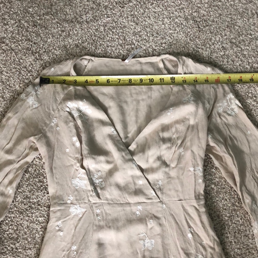 📦 🚚 EVERYTHING MUST GO! Free People Tan Dress | Sz 2 - Picture 8 of 8